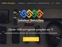 Tablet Screenshot of infolinn.com.br